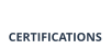 CERTIFICATIONS